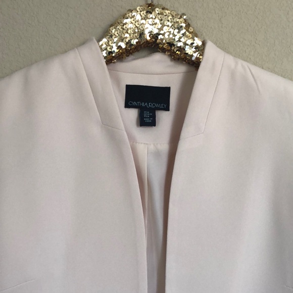 Cynthia Rowley light pink jacket - Picture 2 of 4